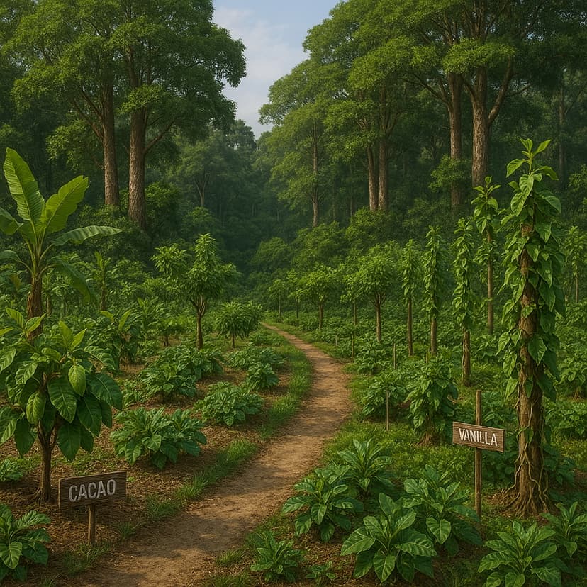 Mixed Native & Agroforestry System